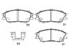 Brake Pad Set:58101-24A00