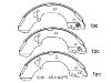 Bremsbackensatz Brake Shoe Set:NN4043