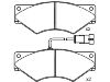 тормозная кладка Brake Pad Set:190 6427