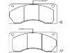 Brake Pad Set:5000 814 345