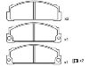 剎車(chē)片 Brake Pad Set:4 296 669