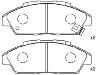 Plaquettes de frein Brake Pad Set:45022-SM2-000