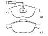 Brake Pad Set:0060 717 131 44