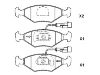 Brake Pad Set:9 947 917