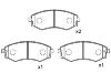 Brake Pad Set:58101-17A00