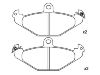 Plaquettes de frein Brake Pad Set:A117J0085S