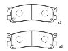 Brake Pad Set:HF39-26-48ZA