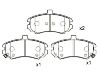 Plaquettes de frein Brake Pad Set:58101-2DA50