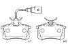 剎車片 Brake Pad Set:7M3 698 451