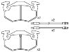 剎車(chē)片 Brake Pad Set:60 00 008 125