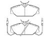 Brake Pad Set:77 01 202 289