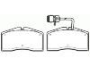 Bremsbelagsatz, Scheibenbremse Brake Pad Set:4D0 698 151 L