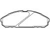 Plaquettes de frein Brake Pad Set:41060-37J91